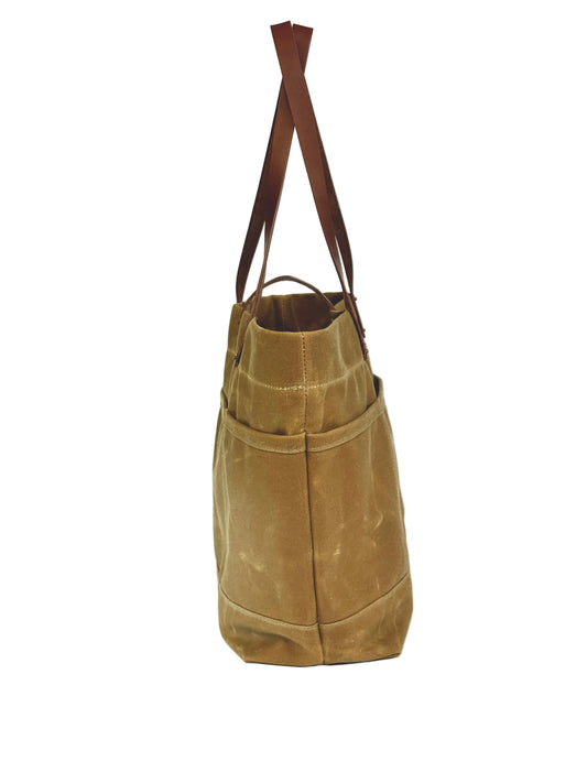 The Virginia Beach Tote Honey/Oak