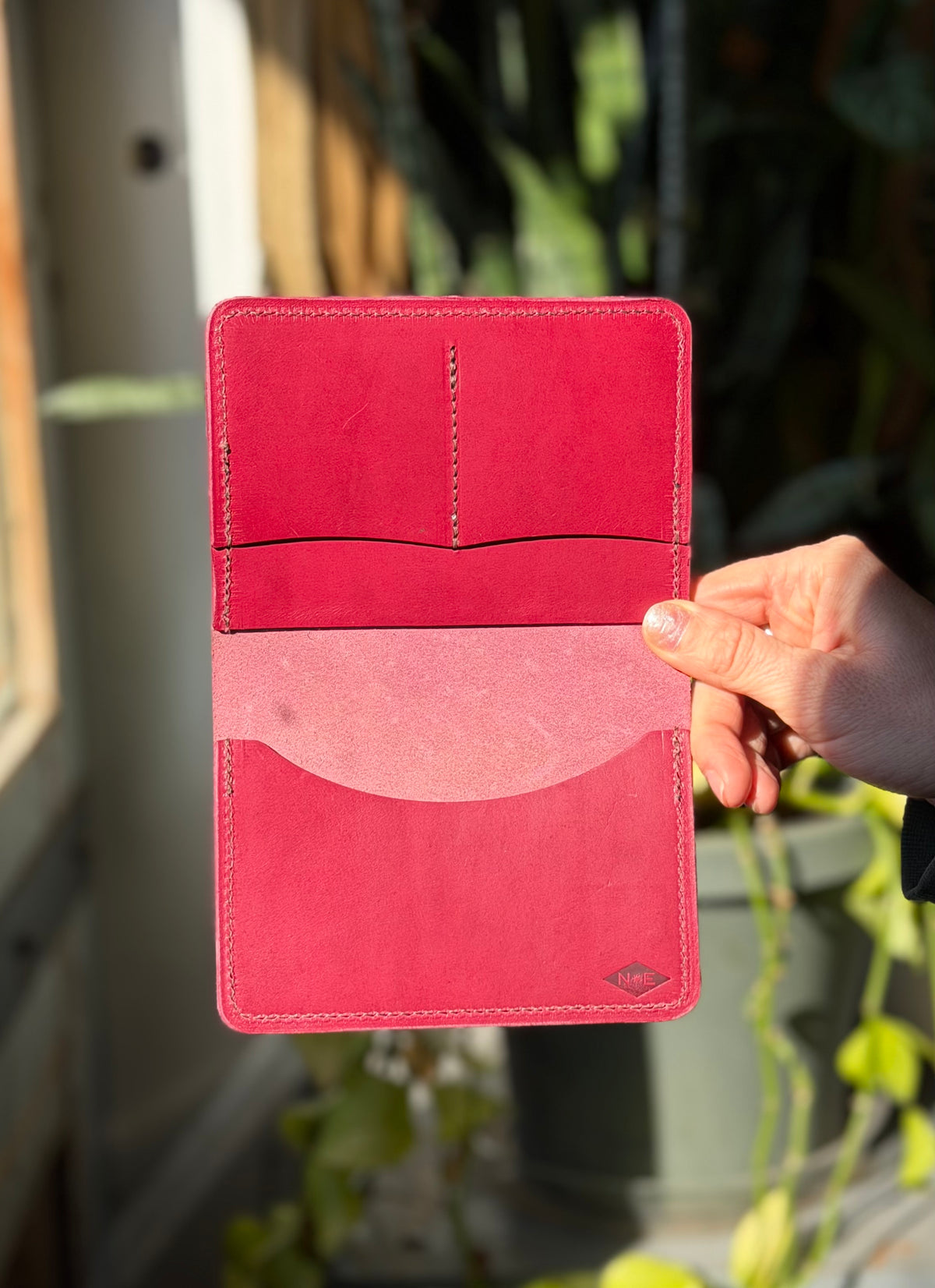 Fuchsia Passport Wallet