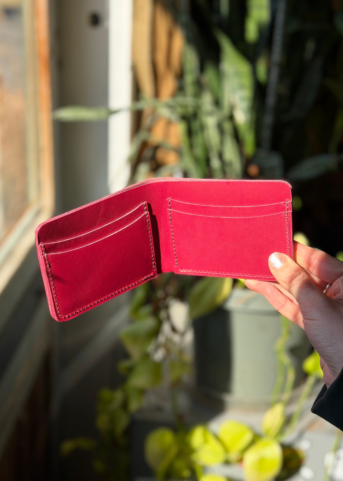 Fuchsia Bi-fold Wallet