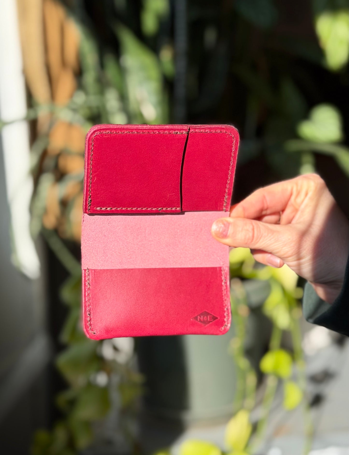 Fuchsia Slim-Fold Wallet