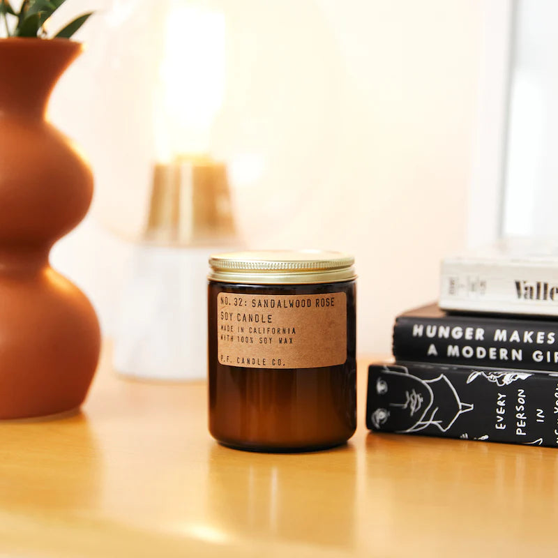 P.F. Candle - Sandalwood Rose