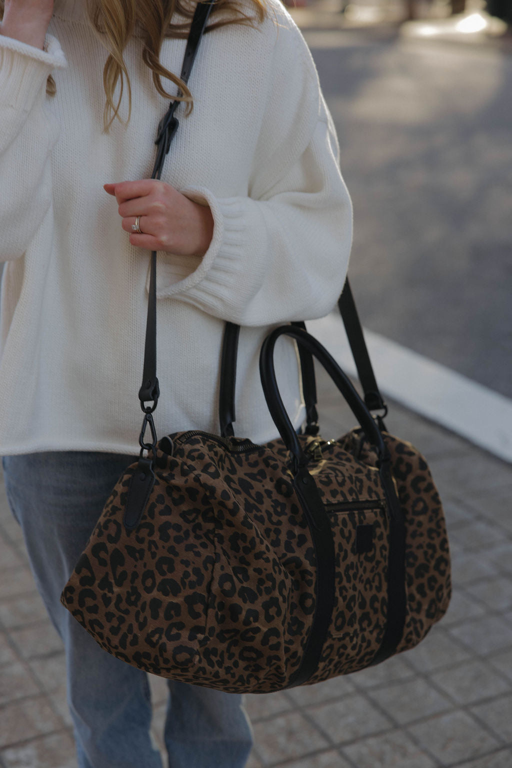Leopard Large Weekender