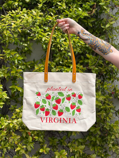 The Planted in Virginia Tote