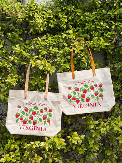 The Planted in Virginia Tote