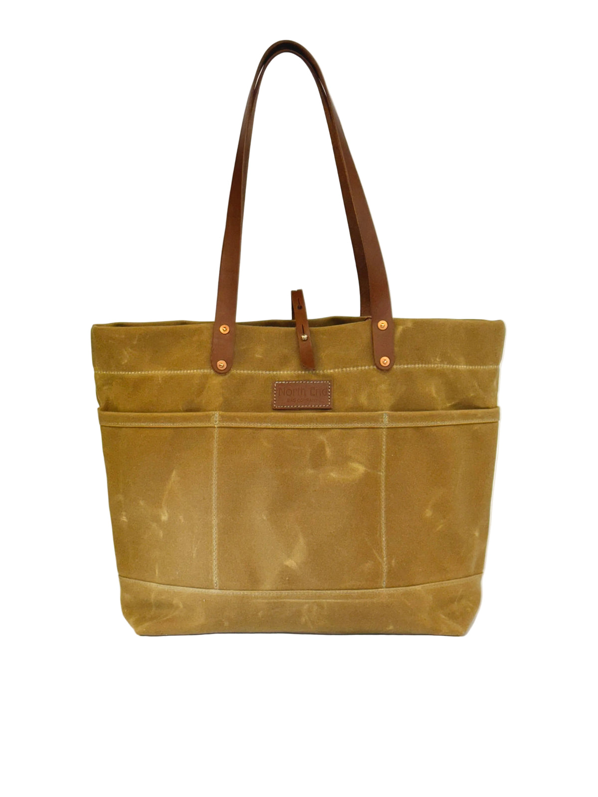The Virginia Beach Tote Honey/Oak