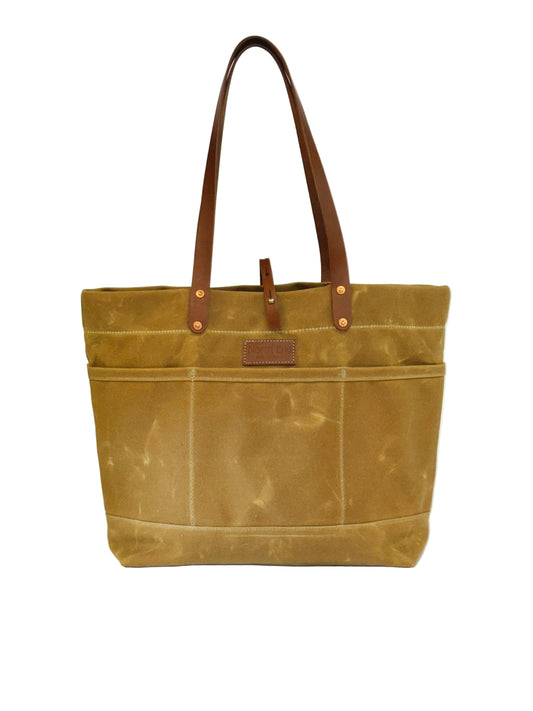 The Virginia Beach Tote Honey/Oak