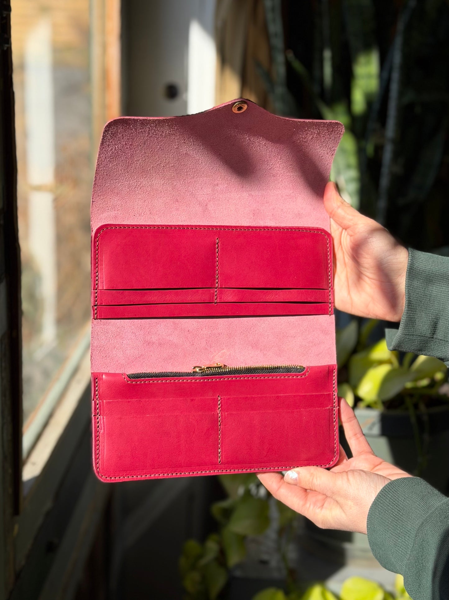 Fuchsia Clutch
