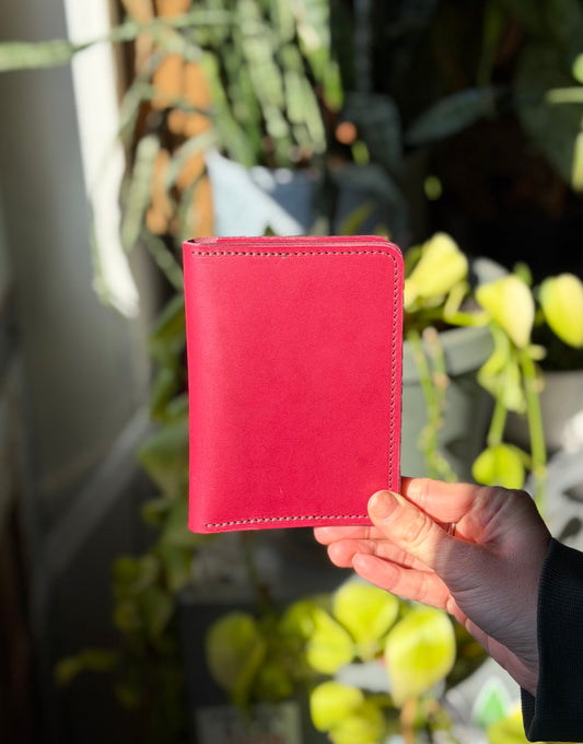 Fuchsia Passport Wallet