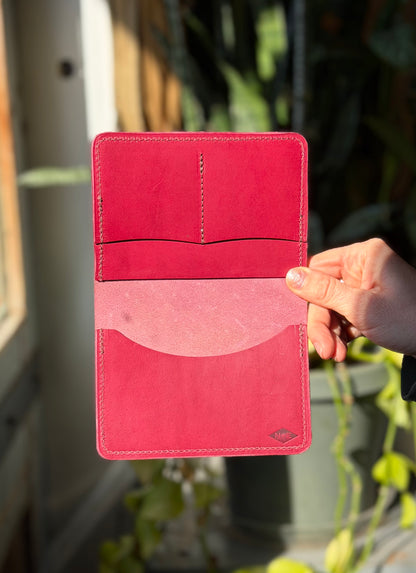 Fuchsia Passport Wallet