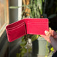 Fuchsia Bi-fold Wallet