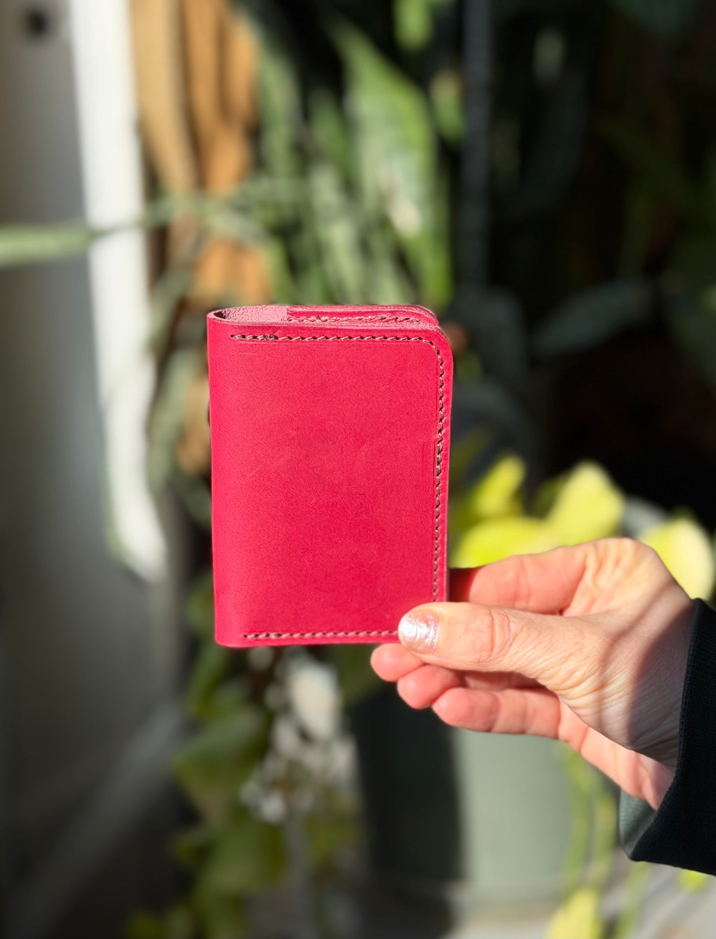 Fuchsia Slim-Fold Wallet