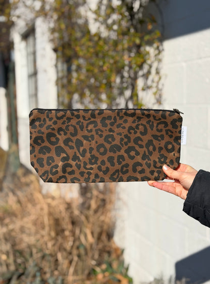 Leopard Dopp Kit