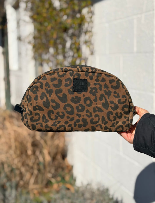 Leopard Cosmetic Case