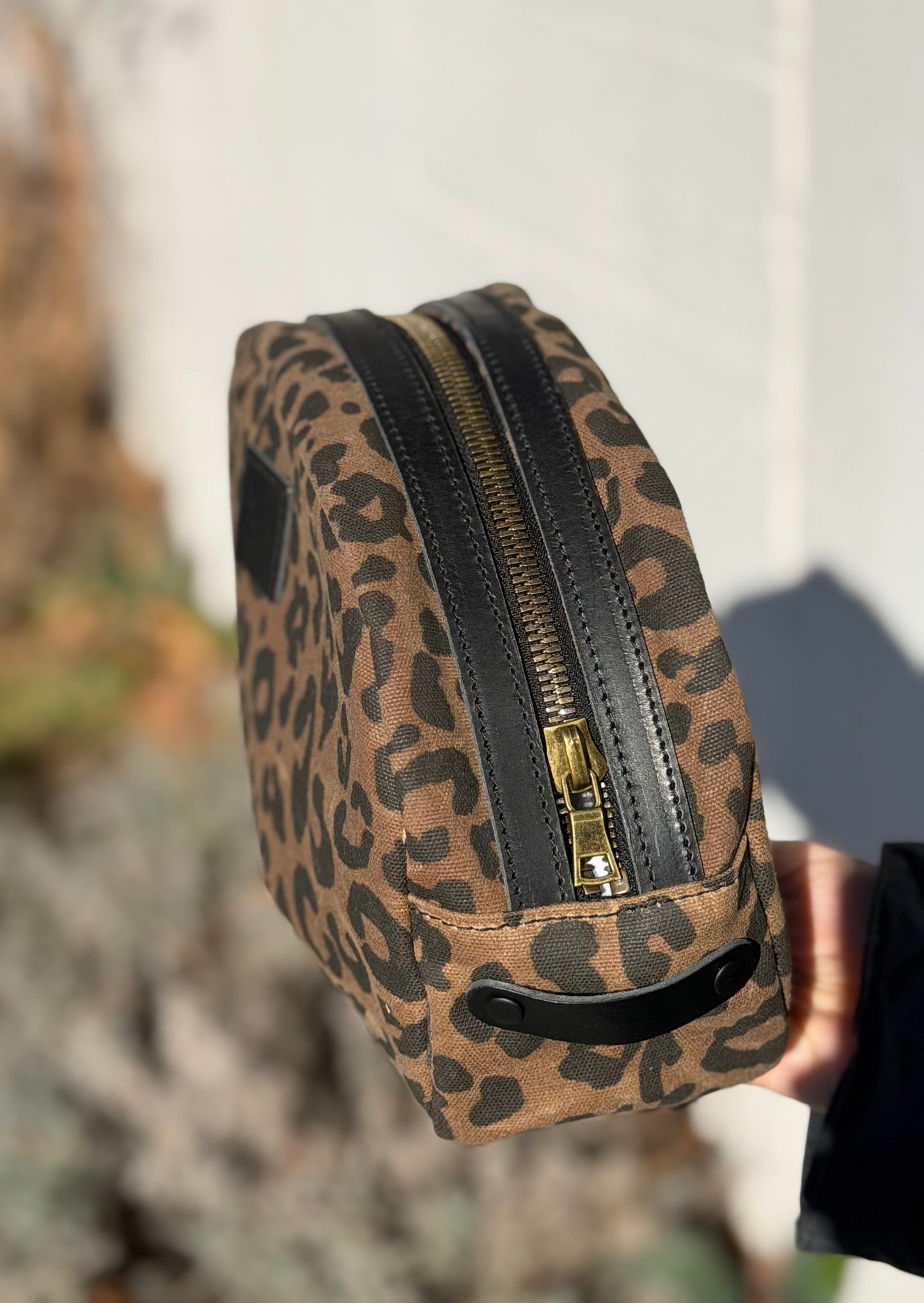 Leopard Cosmetic Case