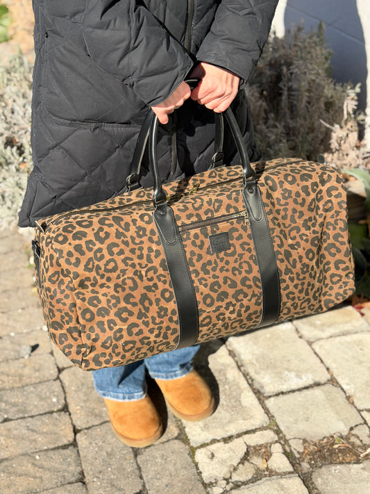 Leopard Large Weekender
