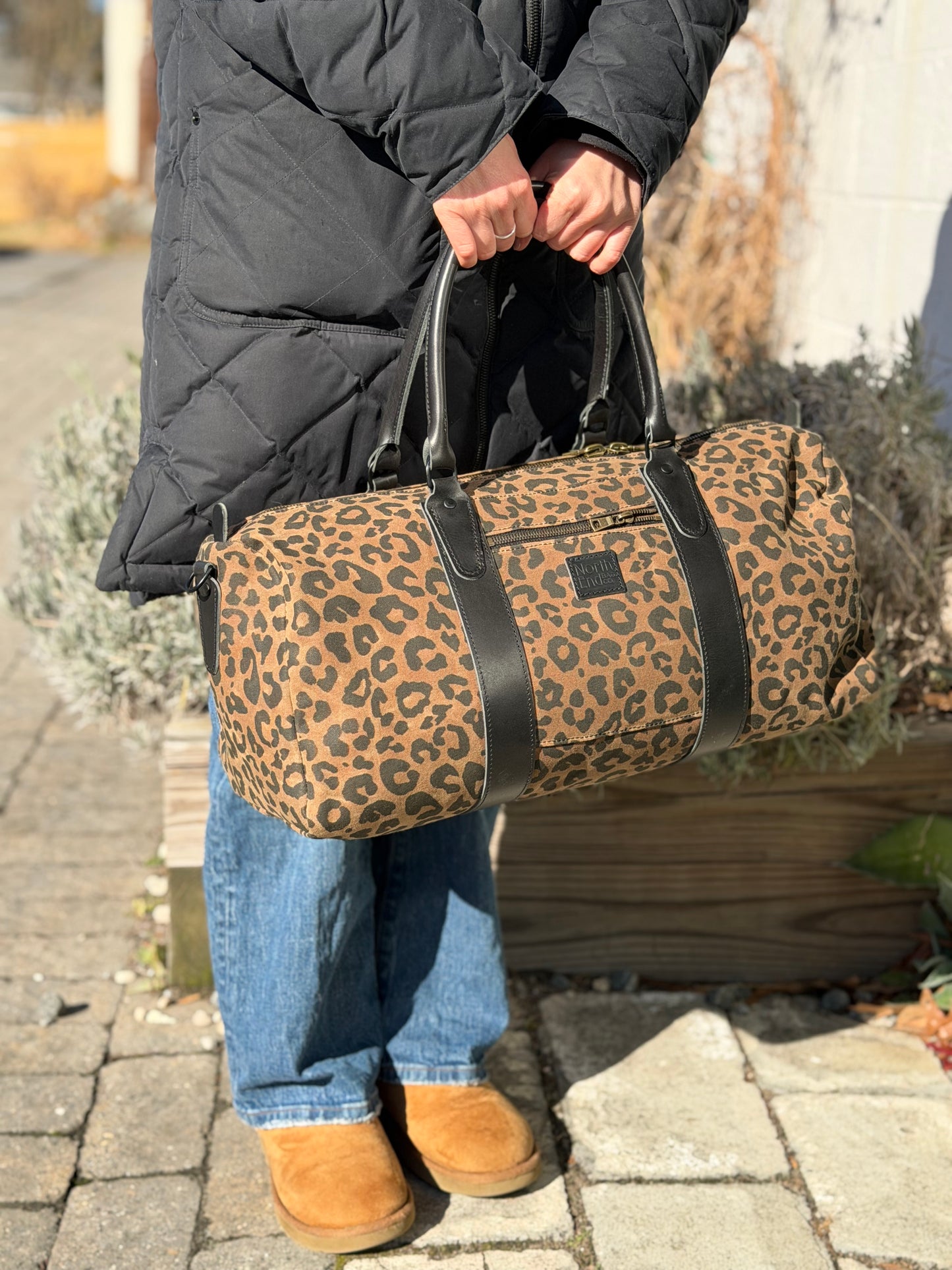 Leopard Small Weekender