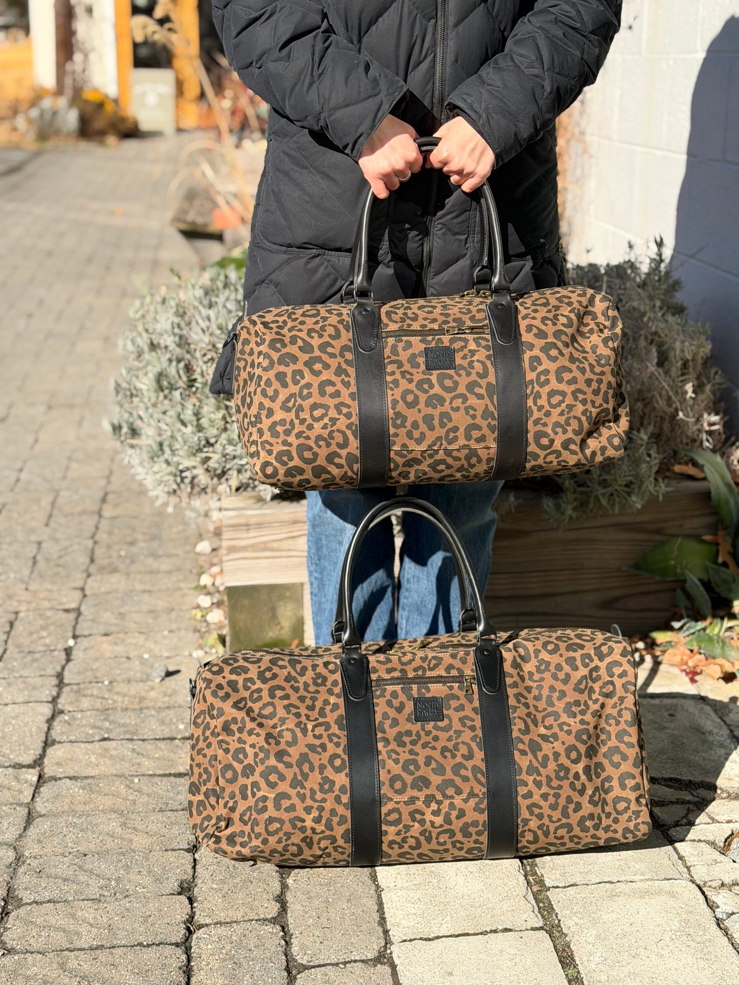 Leopard Small Weekender