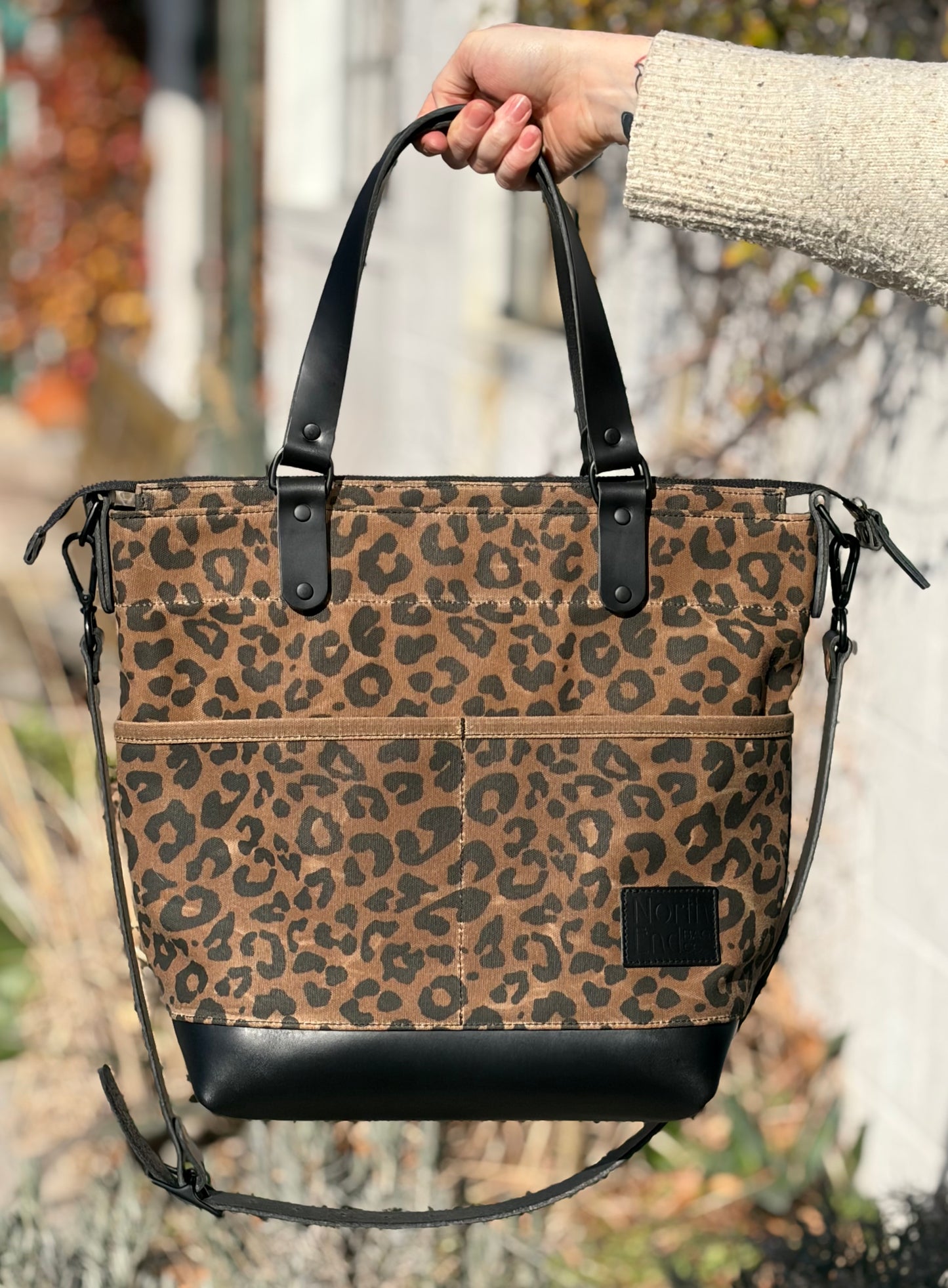 Leopard 76th Street Tote