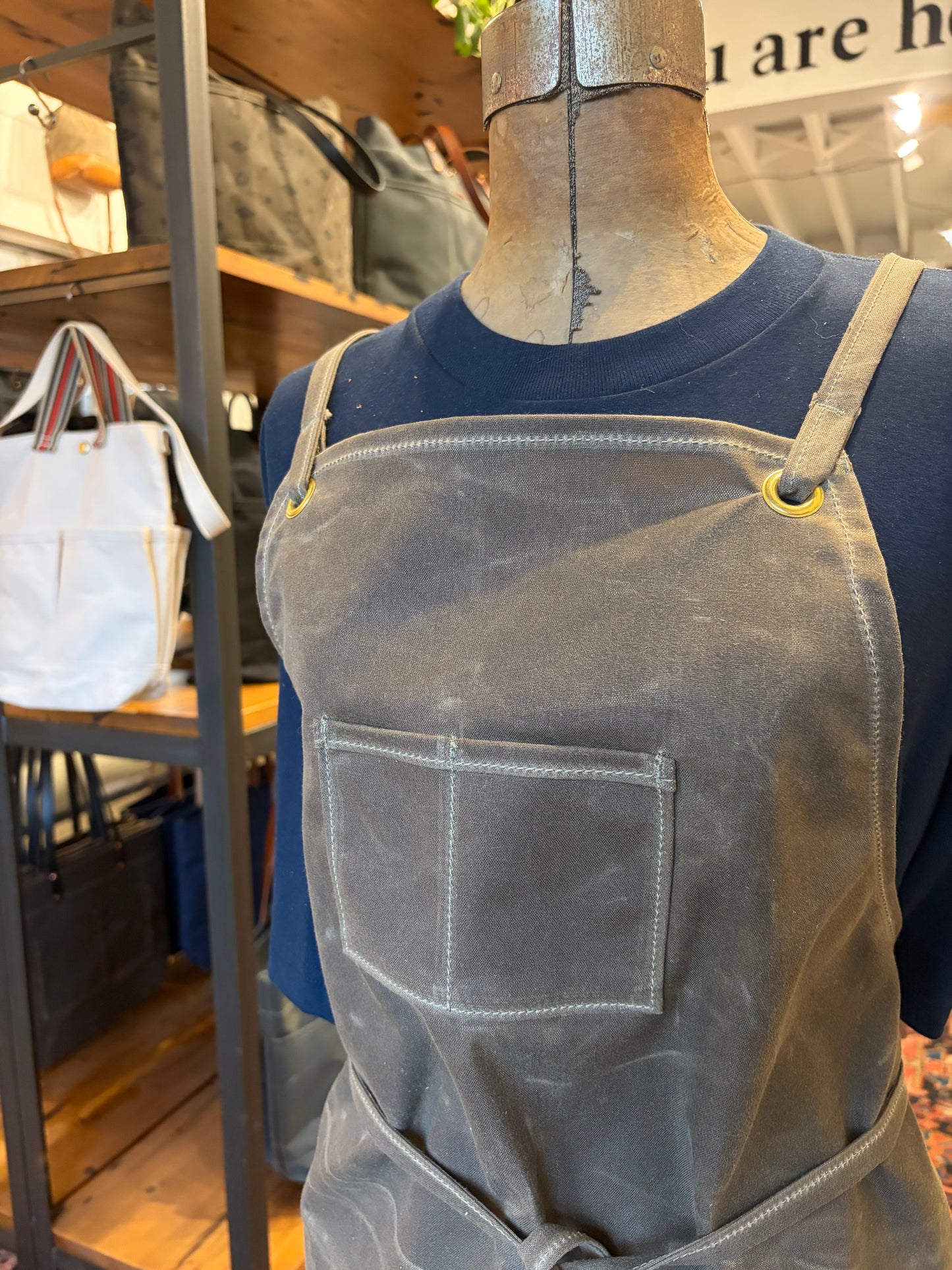 The Waxed Canvas Apron
