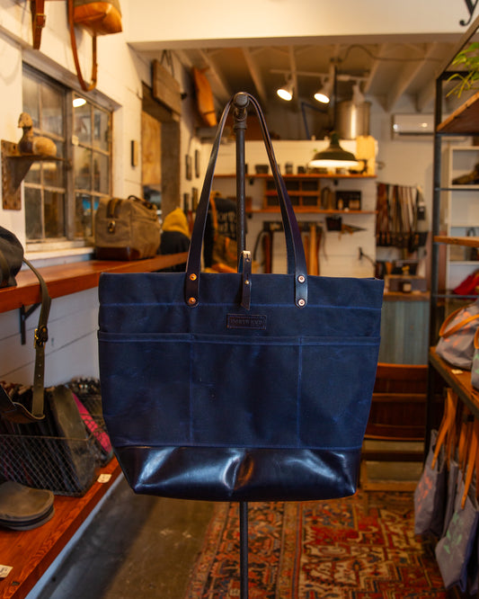 Kitchen Sink Beach Tote w/ Leather bottom