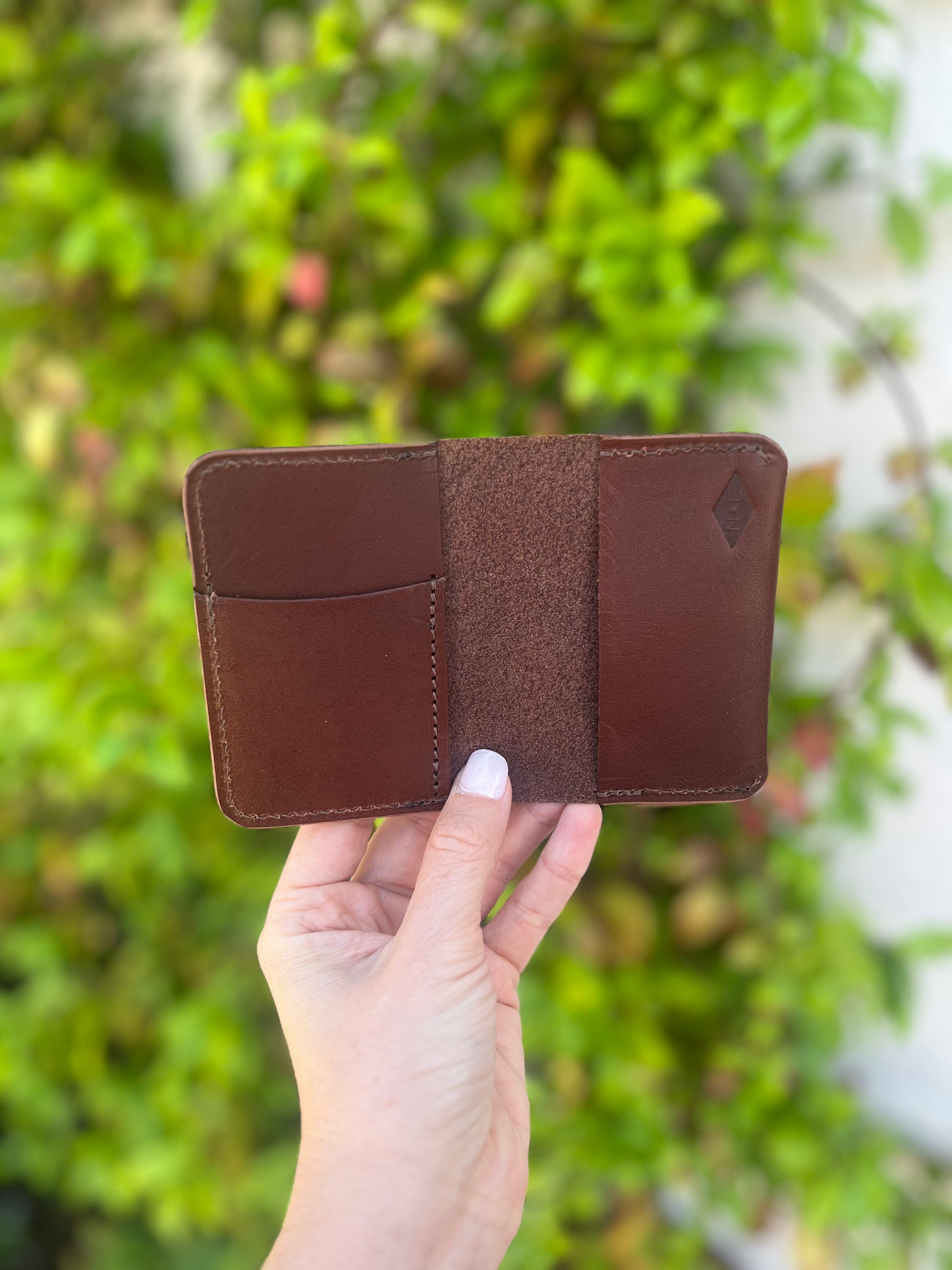 Slim Fold Wallet Black