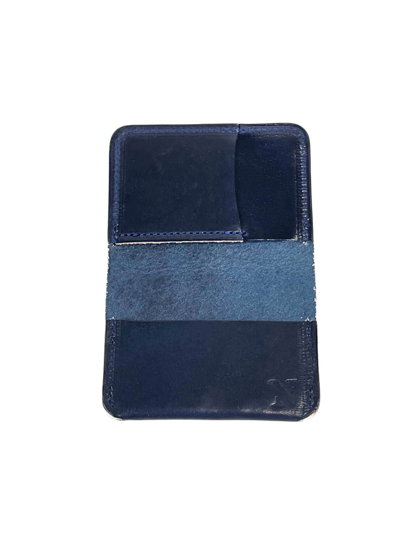 Navy Slim Fold Wallet