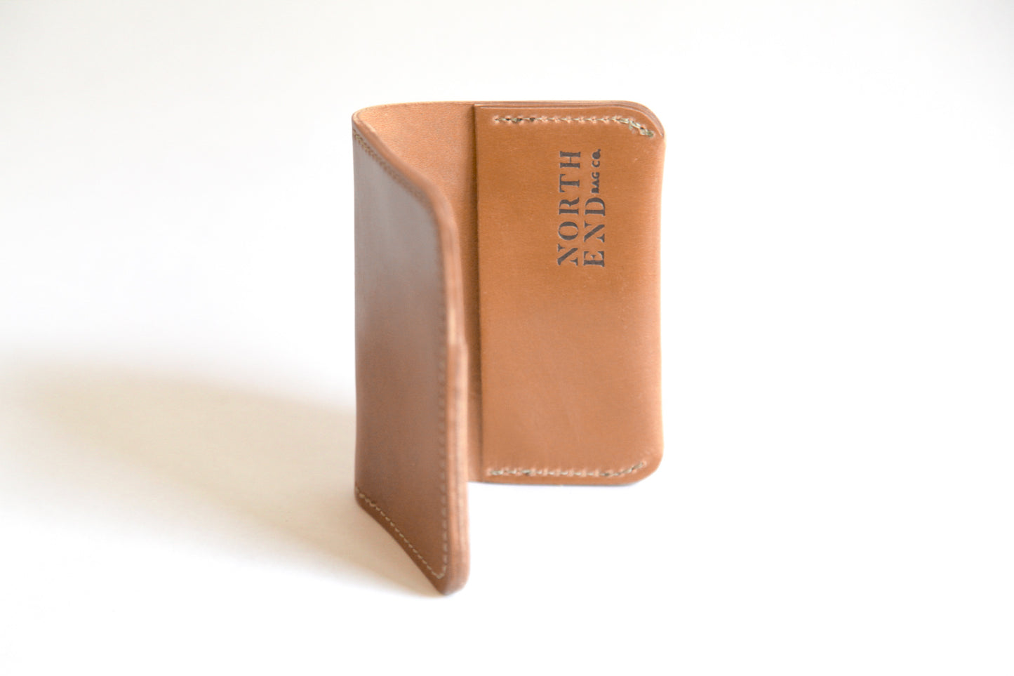 Shell Cordovan Slim Fold Wallet